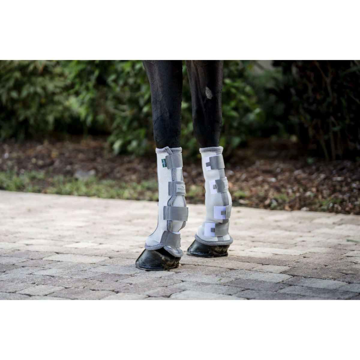 Horseware Fly Boots Set of 7 Silber/Titangrau/Silber