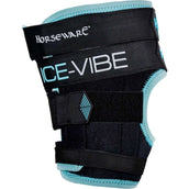 Ice-Vibe Hock Wrap II 2 Stück Schwarz/Aqua
