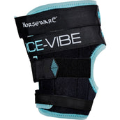 Ice-Vibe Hock Wrap II 2 Stück Schwarz/Aqua