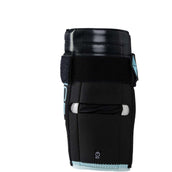 Ice-Vibe Knee Wrap II Schwarz/Aqua