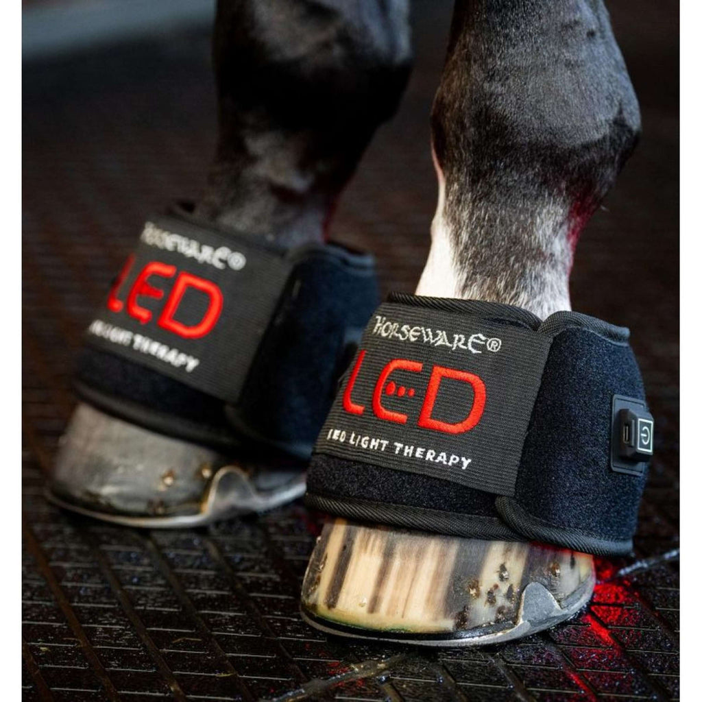 Horseware LED Red Light Therapy Mini Wrap Schwarz