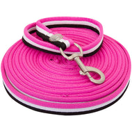 Imperial Riding Longe Global Zacht Nylon 7,8m Neon Pink