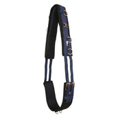 Imperial Riding Longiergurt Deluxe Zusätzlich Nylon Navy/Rosegold