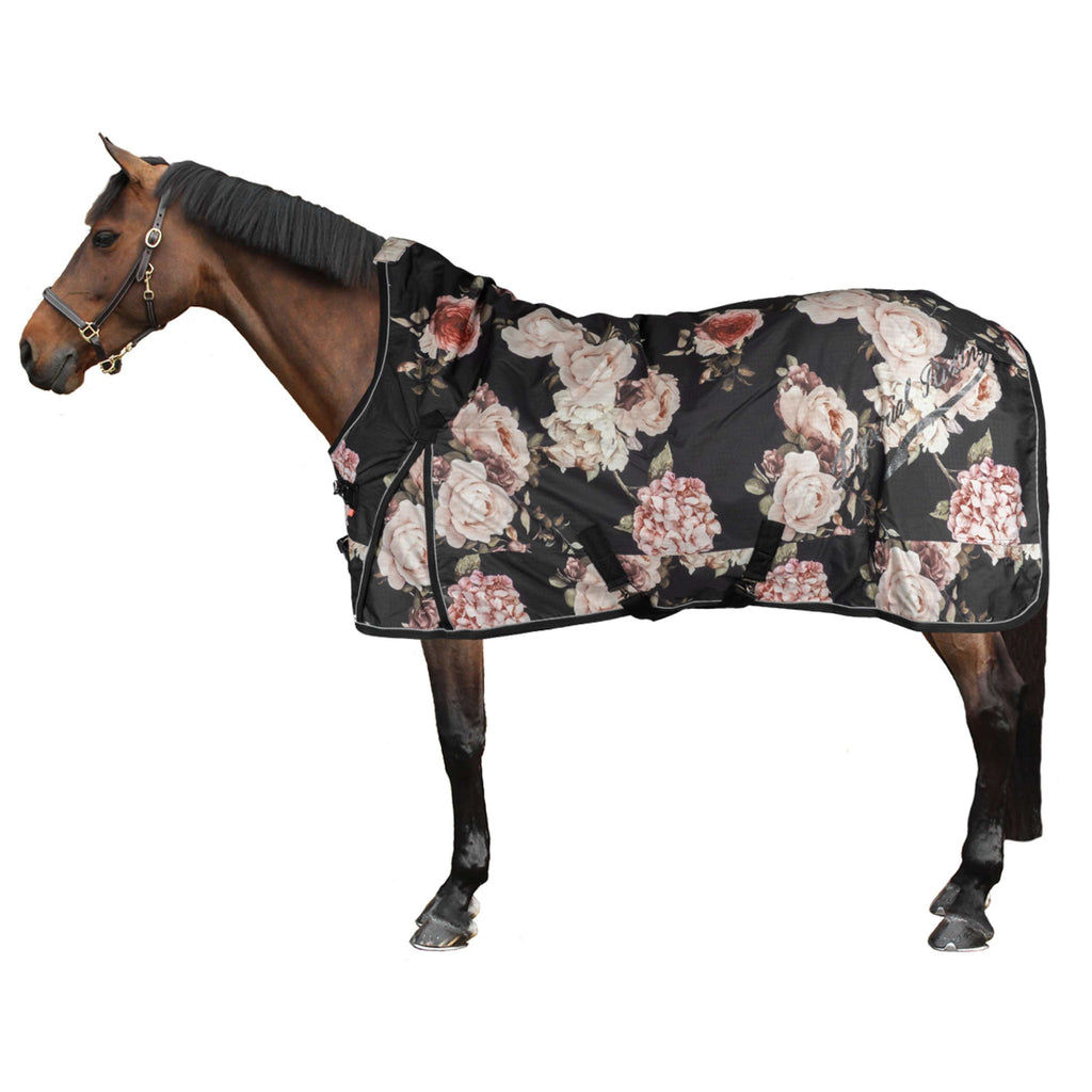 Imperial Riding Outdoordecke IRHSuper-Dry 200g Flower Print