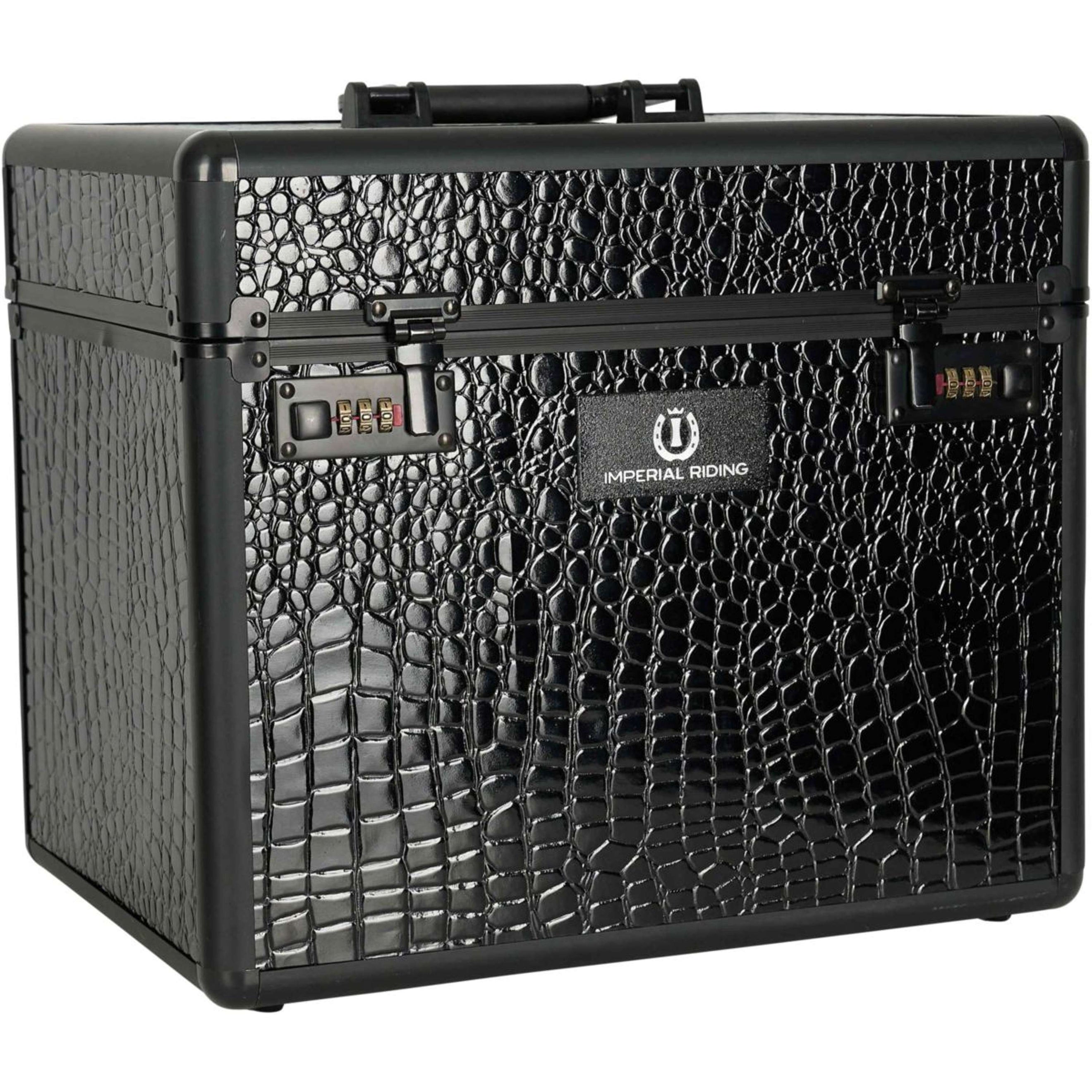 Imperial Riding Putzkoffer Shiny Schwarz/Croco Imperial Riding Putzkoffer Shiny Schwarz/Croco