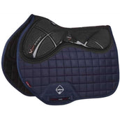 LeMieux Schabracke X-Grip Square EuroJump Navy