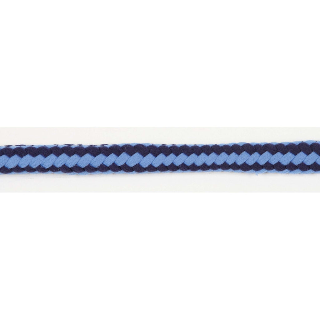 Covalliero Führstrick Hippo mit Karabinerhaken Marine/Hellblau