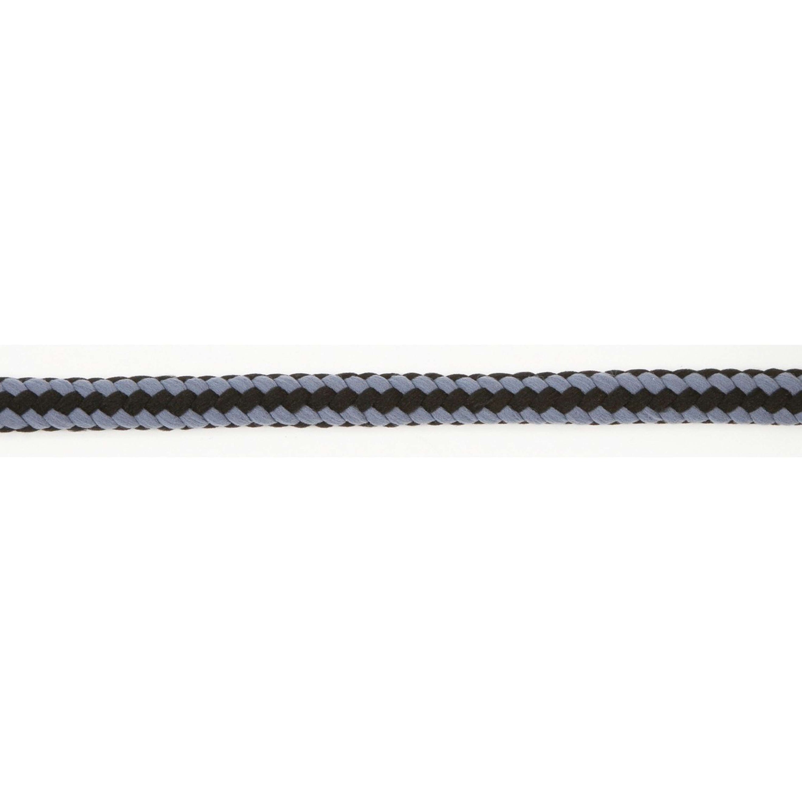 Covalliero Führstrick Hippo mit Karabinerhaken Schwarz/Silber Covalliero Führstrick Hippo mit Karabinerhaken Schwarz/Silber
