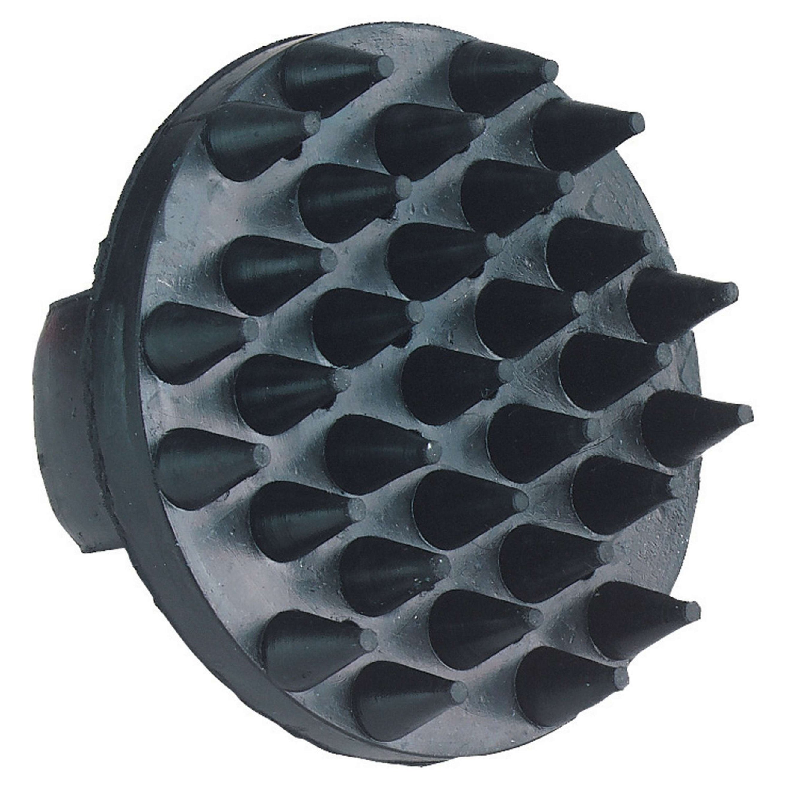 Kerbl Massage Bürste Gummi Schwarz Kerbl Massage Bürste Gummi Schwarz