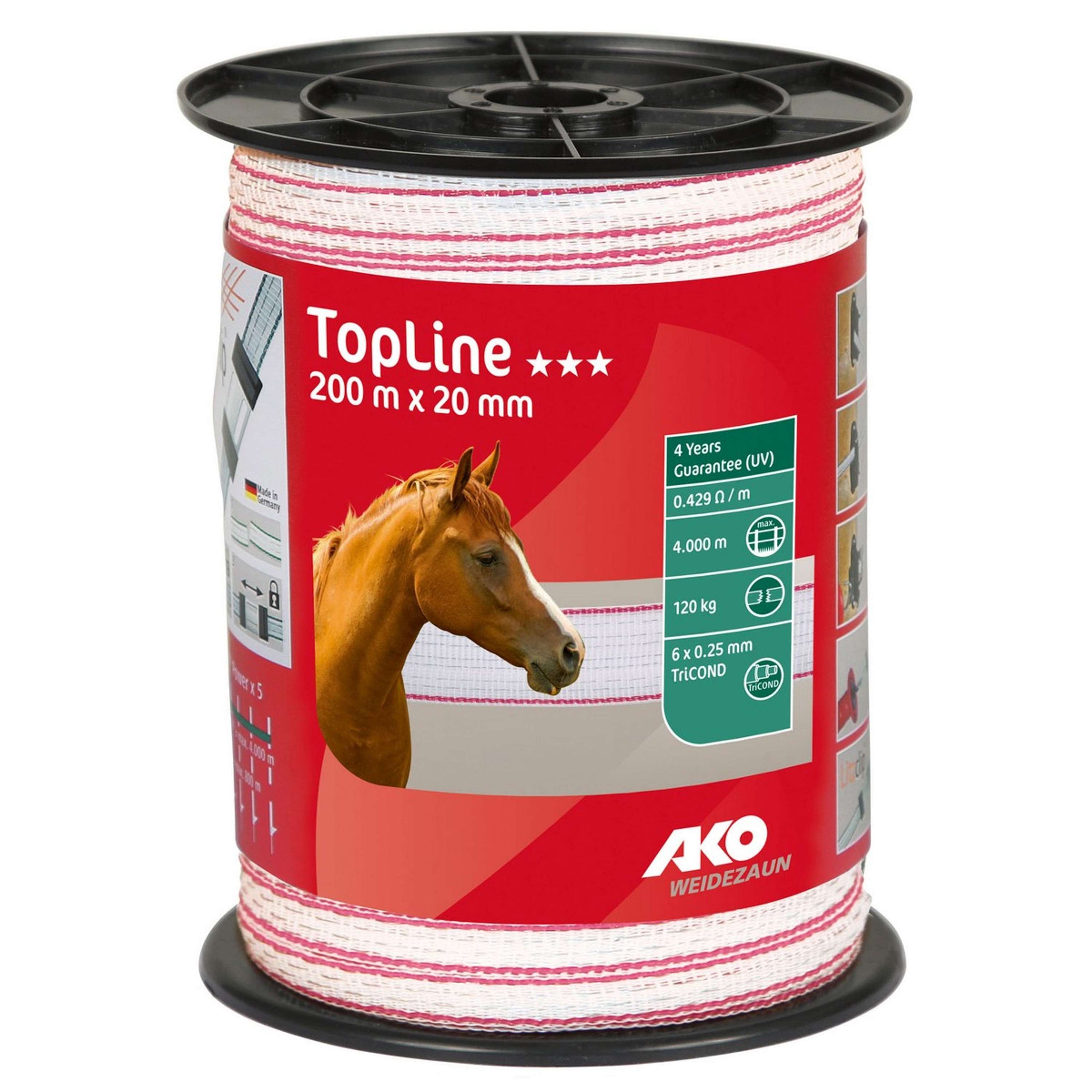 Ako Band Topline Weiß/Rosa Ako Band Topline Weiß/Rosa
