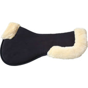 Kentucky Sattelunterleger Halfpad Anatomic Absorb Sheepskin Schwarz/Natur