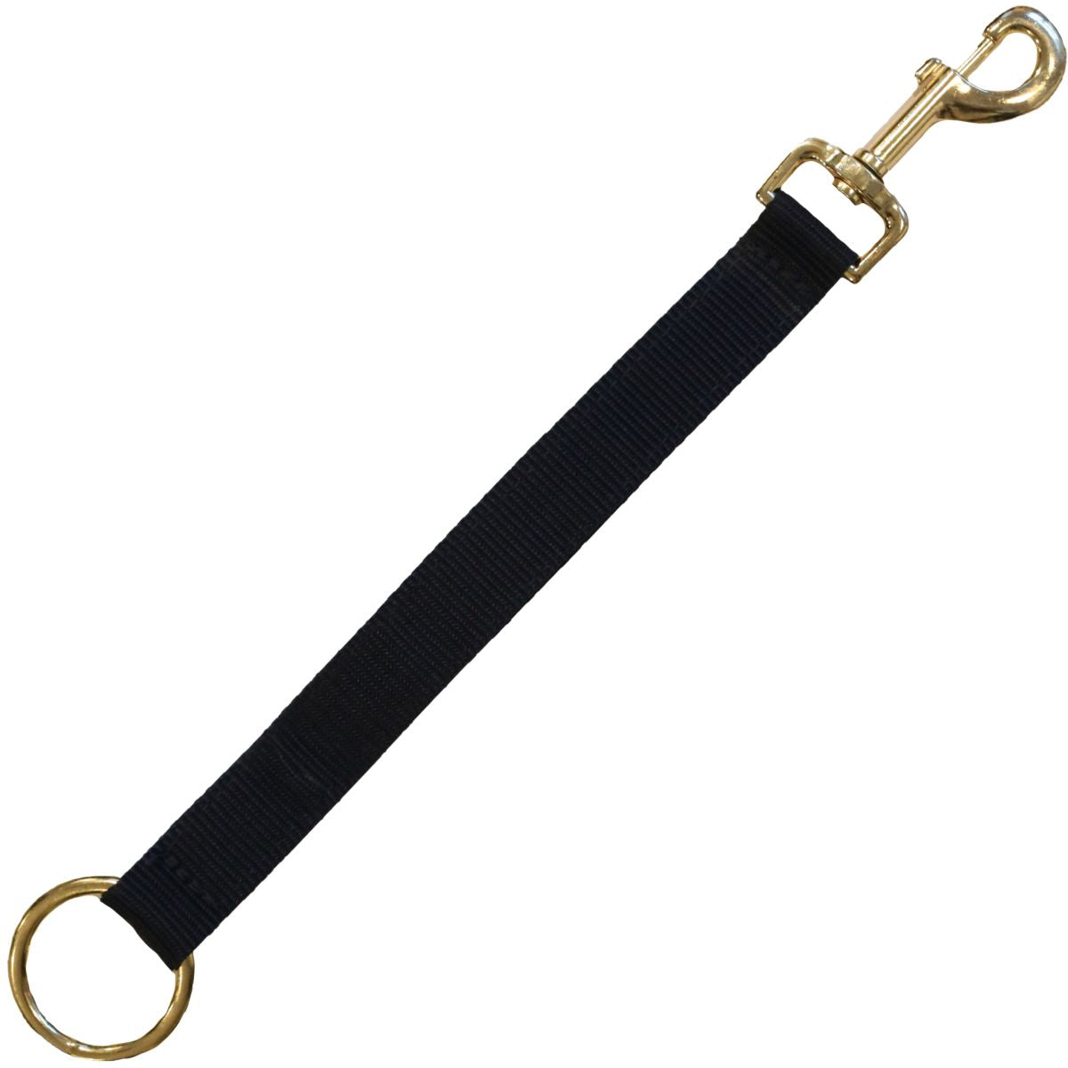 Kentucky Holder Hook & Ring Nylon Schwarz