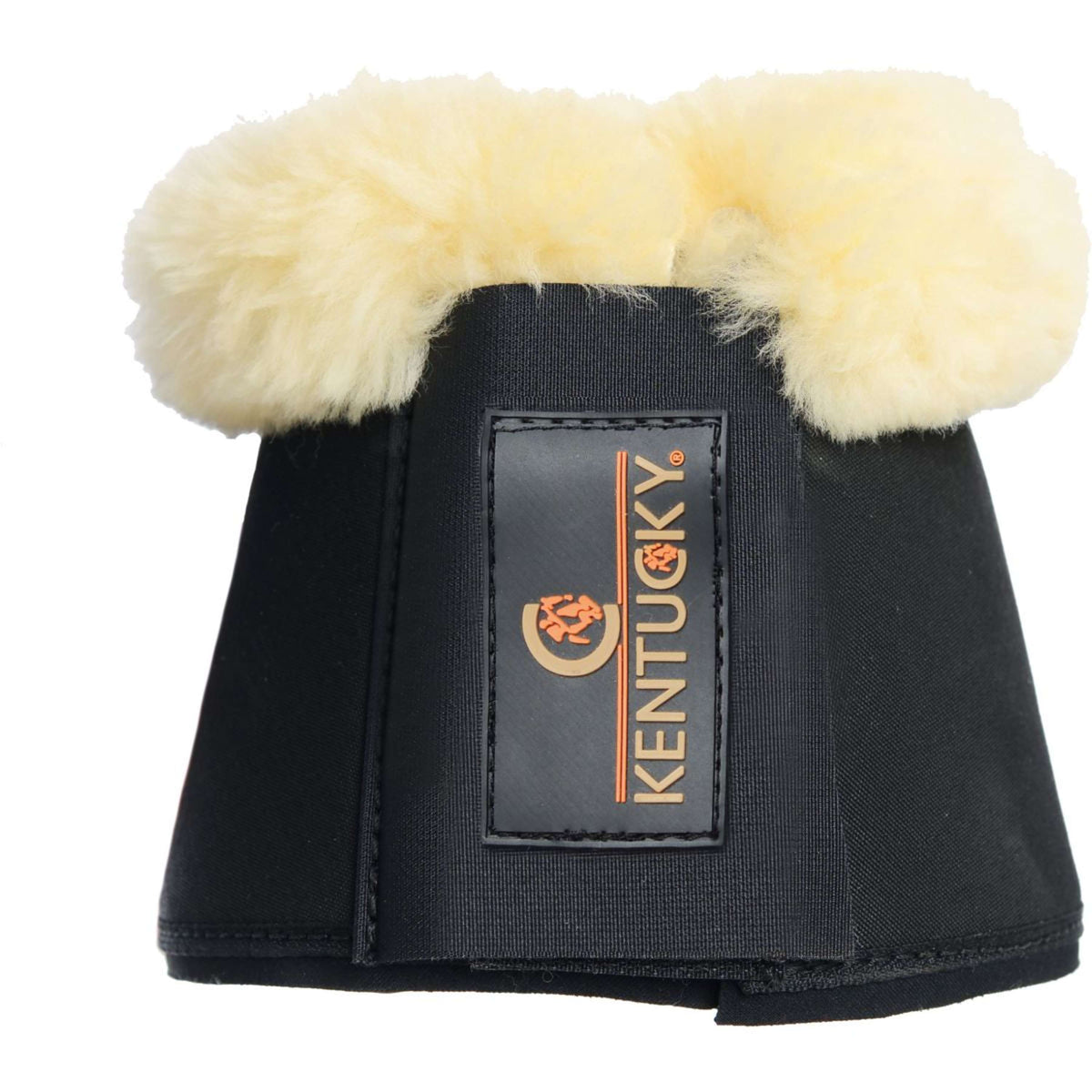 Kentucky Horsewear Hufglocken Sheepskin Schwarz