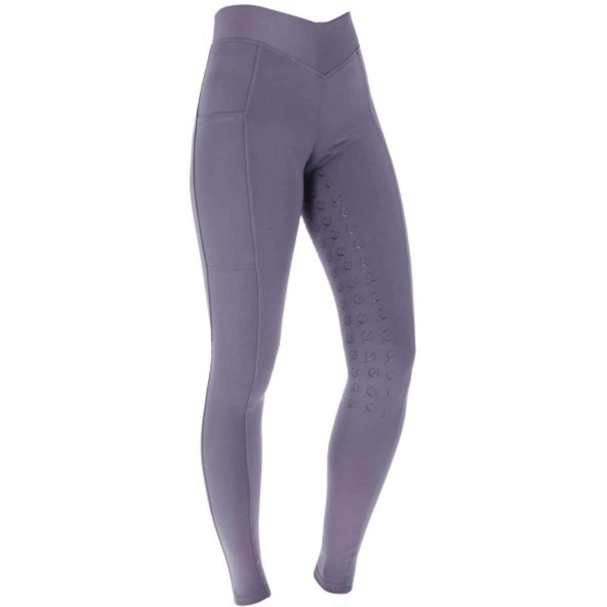 Covalliero Reitleggings ClassicStar Kinder Graphite