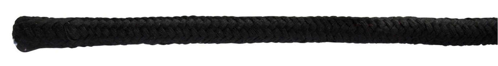 Kerbl Strick Baumwolle mit Karabinerhaken Schwarz