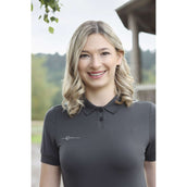 Covalliero Poloshirt Damen Graphite