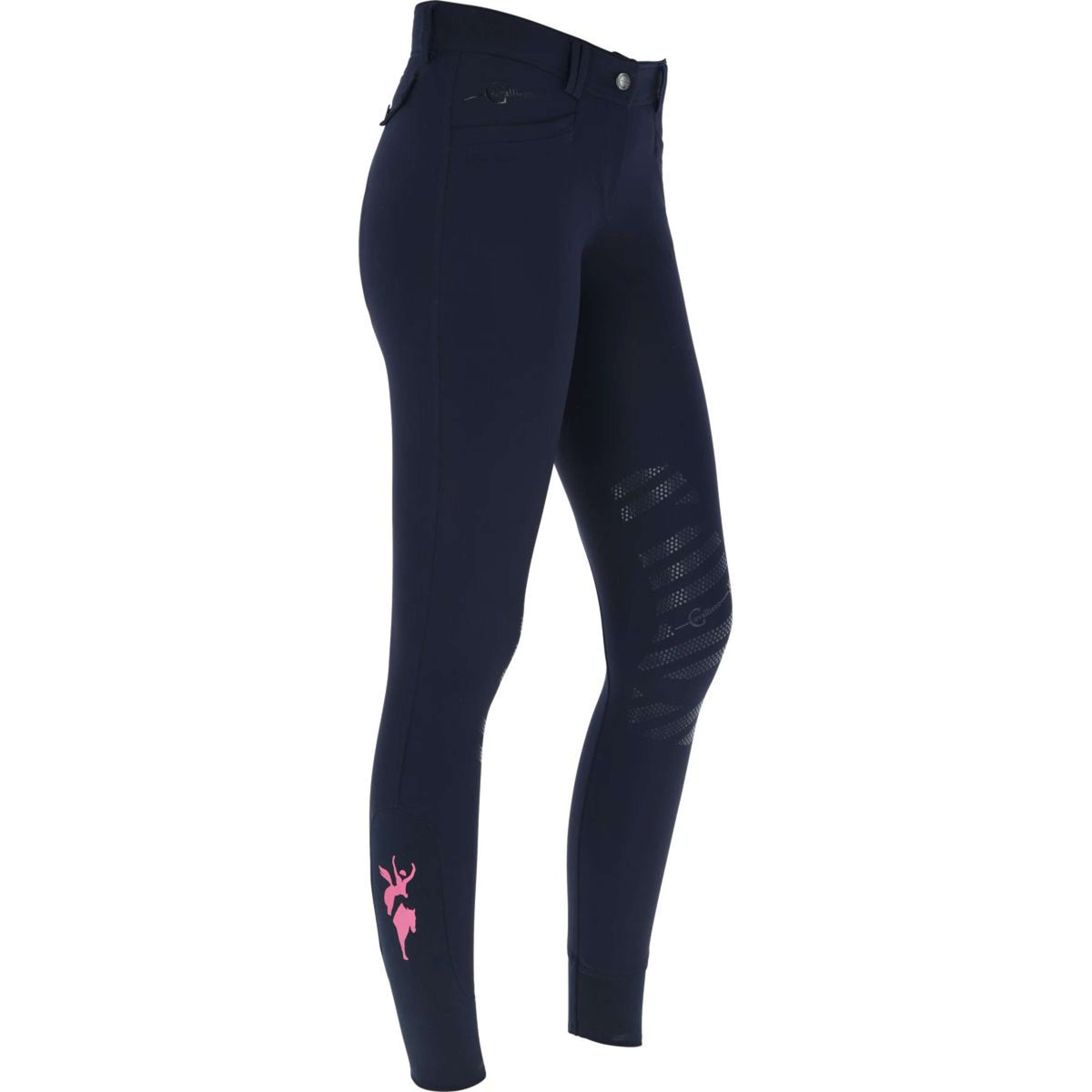 Covalliero Reithose Janne x PinkRibbon Dark Navy