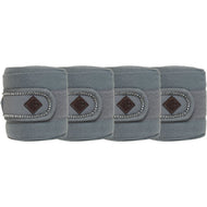 Kentucky Bandagen Polar Fleece Pearls Grau