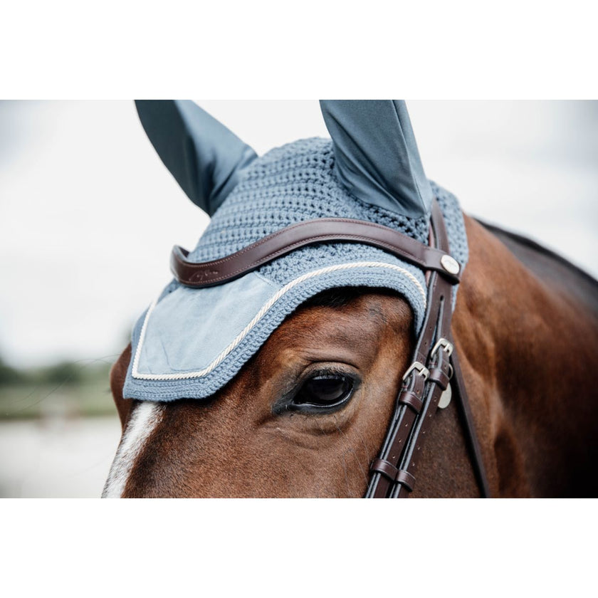 Kentucky Fliegenhaube Wellington Velvet Hellblau