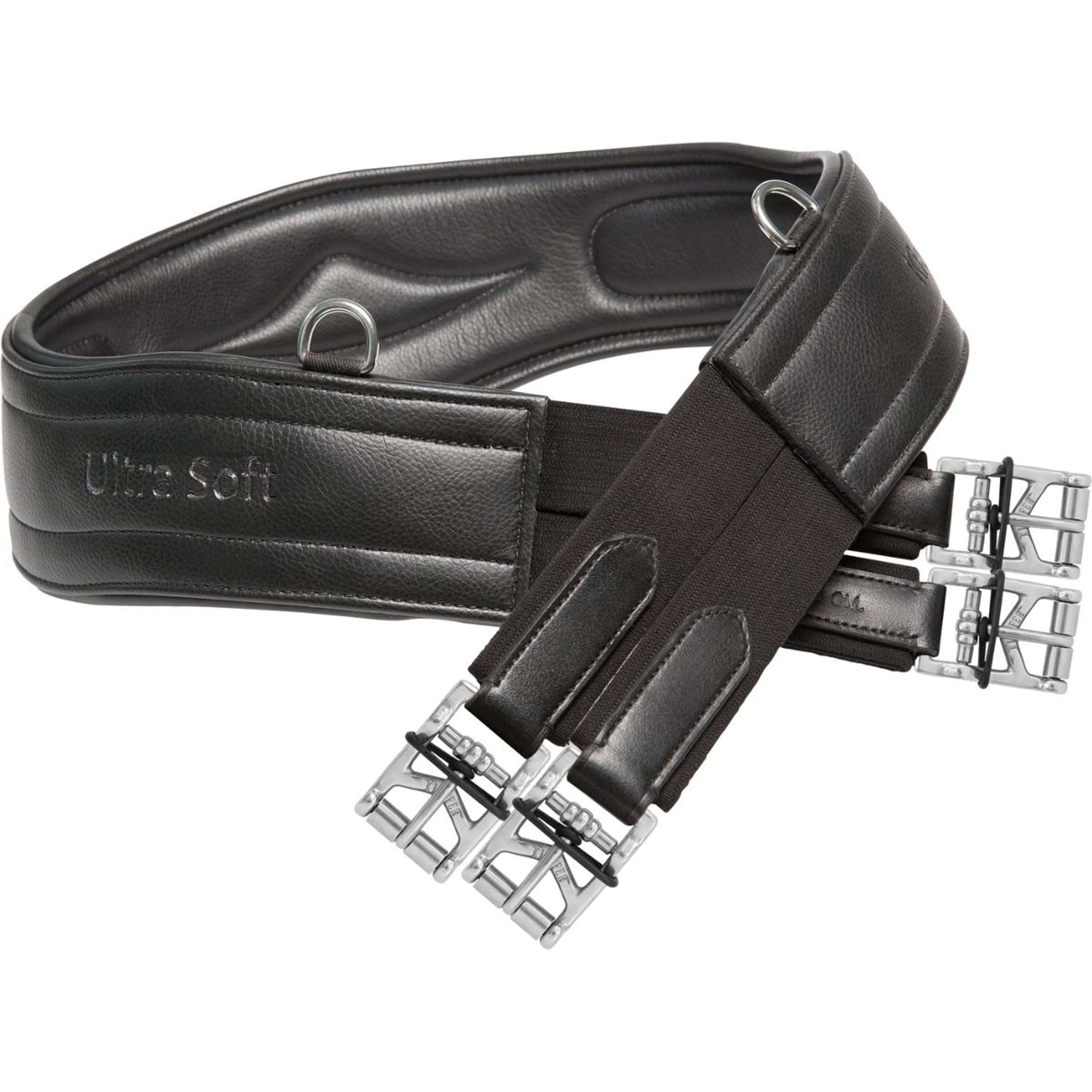 Kieffer Sattelgurt Ultrasoft Schwarz Kieffer Sattelgurt Ultrasoft Schwarz