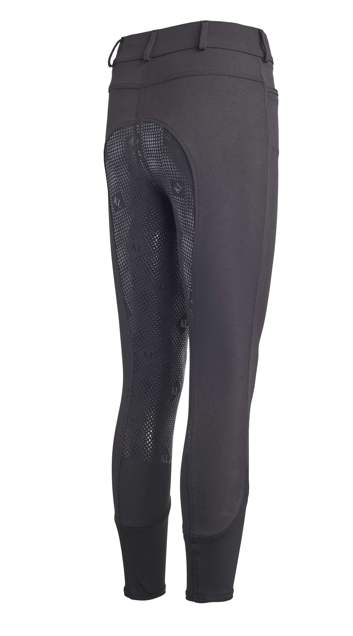 Kingsland Reithose Kadi E-Tec mit Full-Grip Damen Schwarz