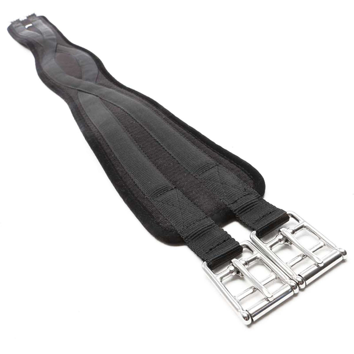 Kavalkade Sattelgurt Klimatex ohne Gummiband Schwarz
