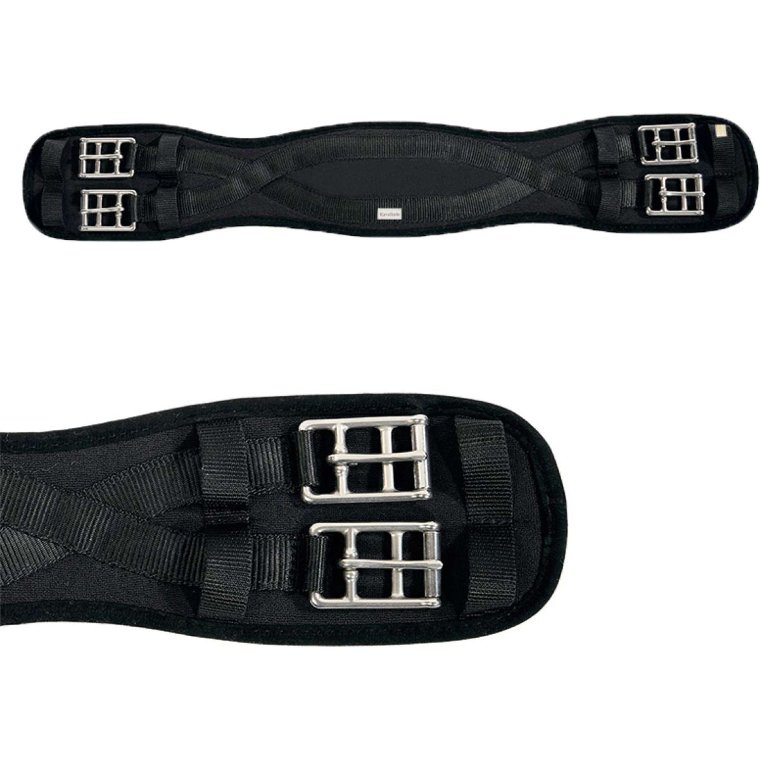Kavalkade Sattelgurt Klimatex ohne Gummiband Dressage Schwarz Kavalkade Sattelgurt Klimatex ohne Gummiband Dressage Schwarz