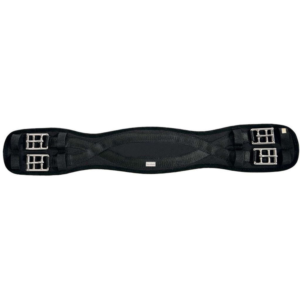 Kavalkade Sattelgurt Klimatex ohne Gummiband Dressage Schwarz