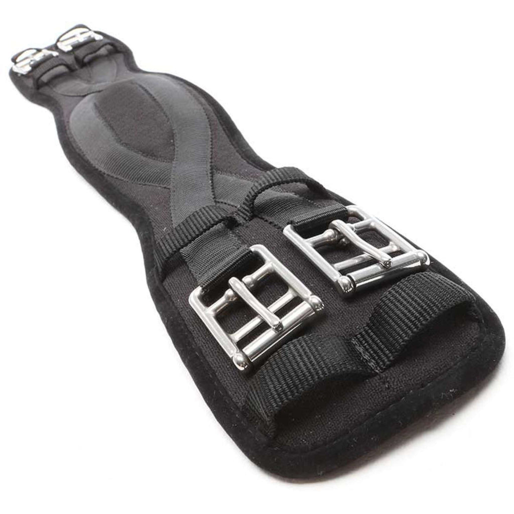 Kavalkade Sattelgurt Klimatex ohne Gummiband Dressage Schwarz
