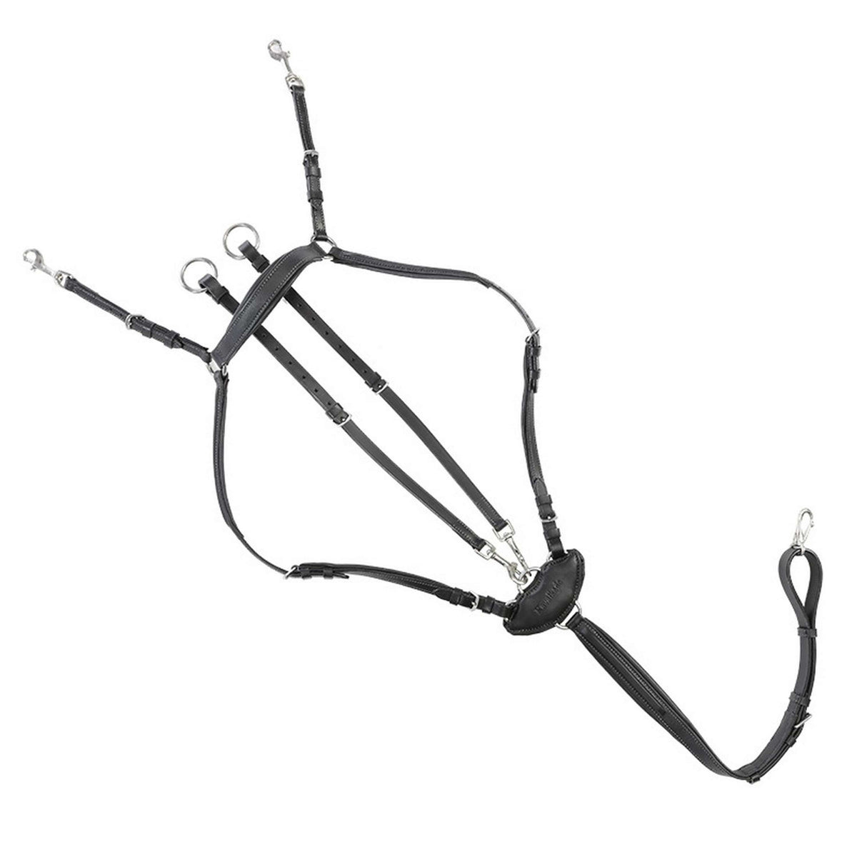 Kavalkade Vorderzeug Dekor Softleder Braun