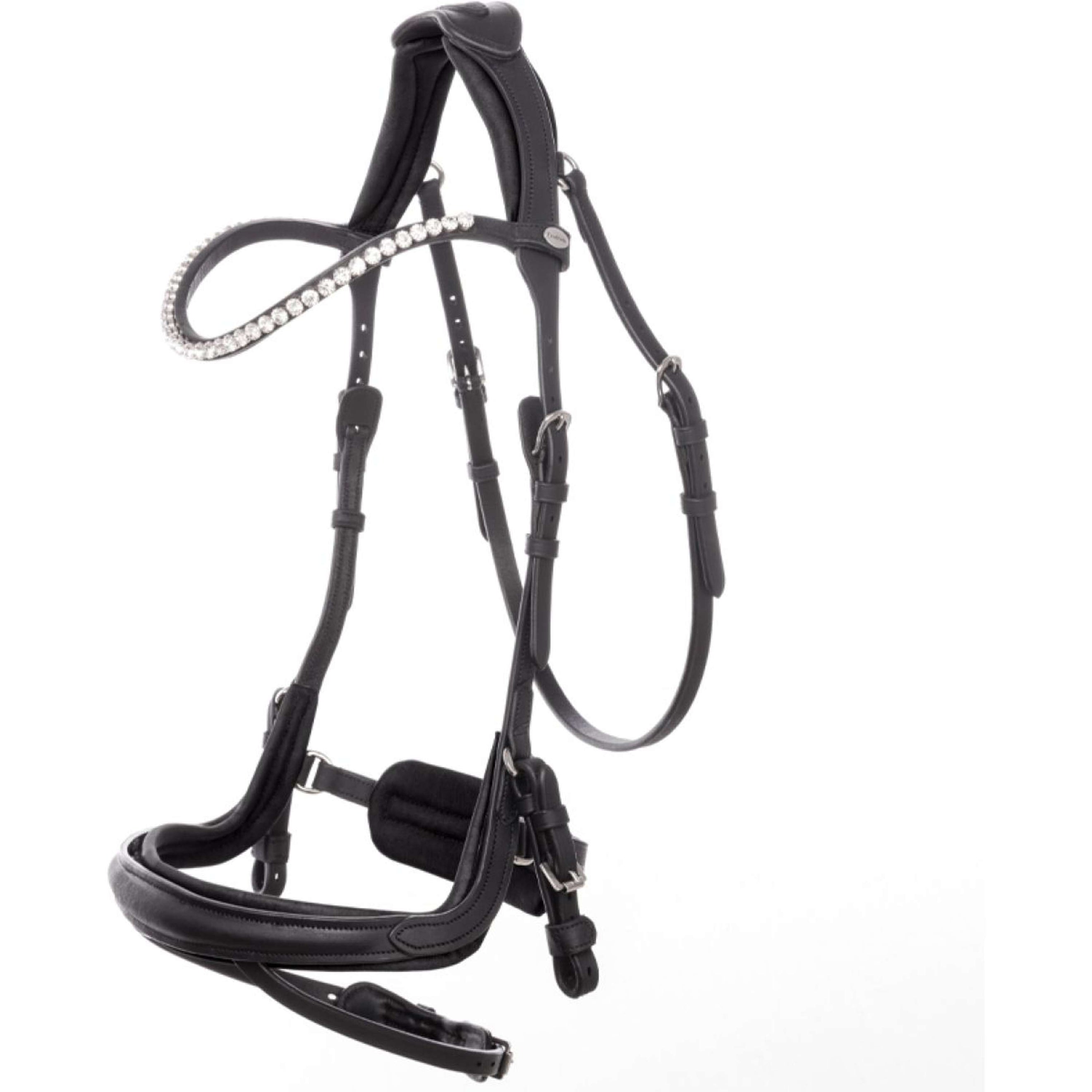 Kavalkade Zaum Caliano Schwarz/Silber Kavalkade Zaum Caliano Schwarz/Silber