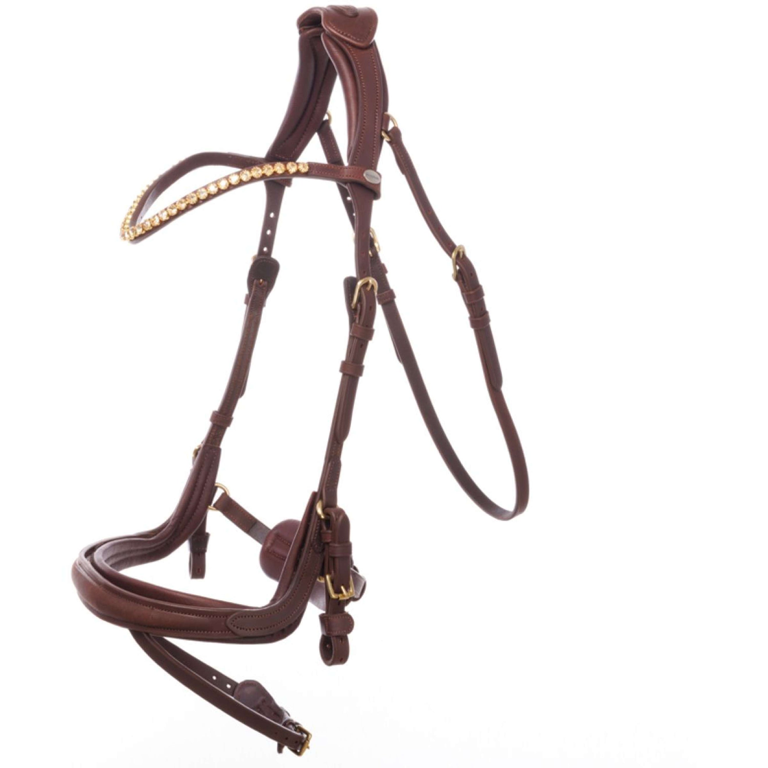 Kavalkade Zaum Caliano Braun/Messing