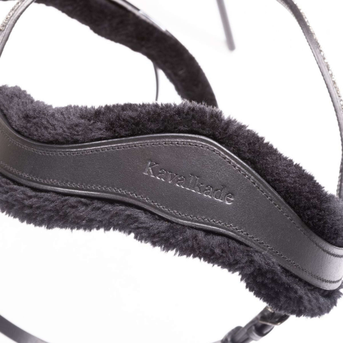 Kavalkade Zaum Ivella Faux Fur Schwarz/Lack/Schwarz