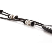 Kavalkade Stirnriemen Grace Schwarz/Weiß