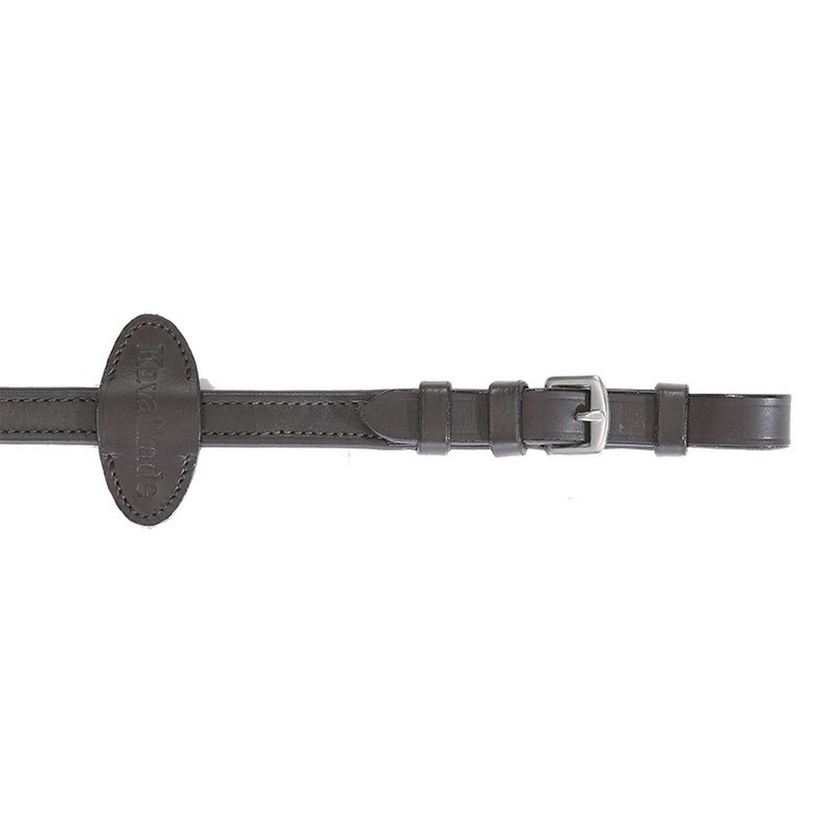 Kavalkade Softleder-Zügel Schwarz