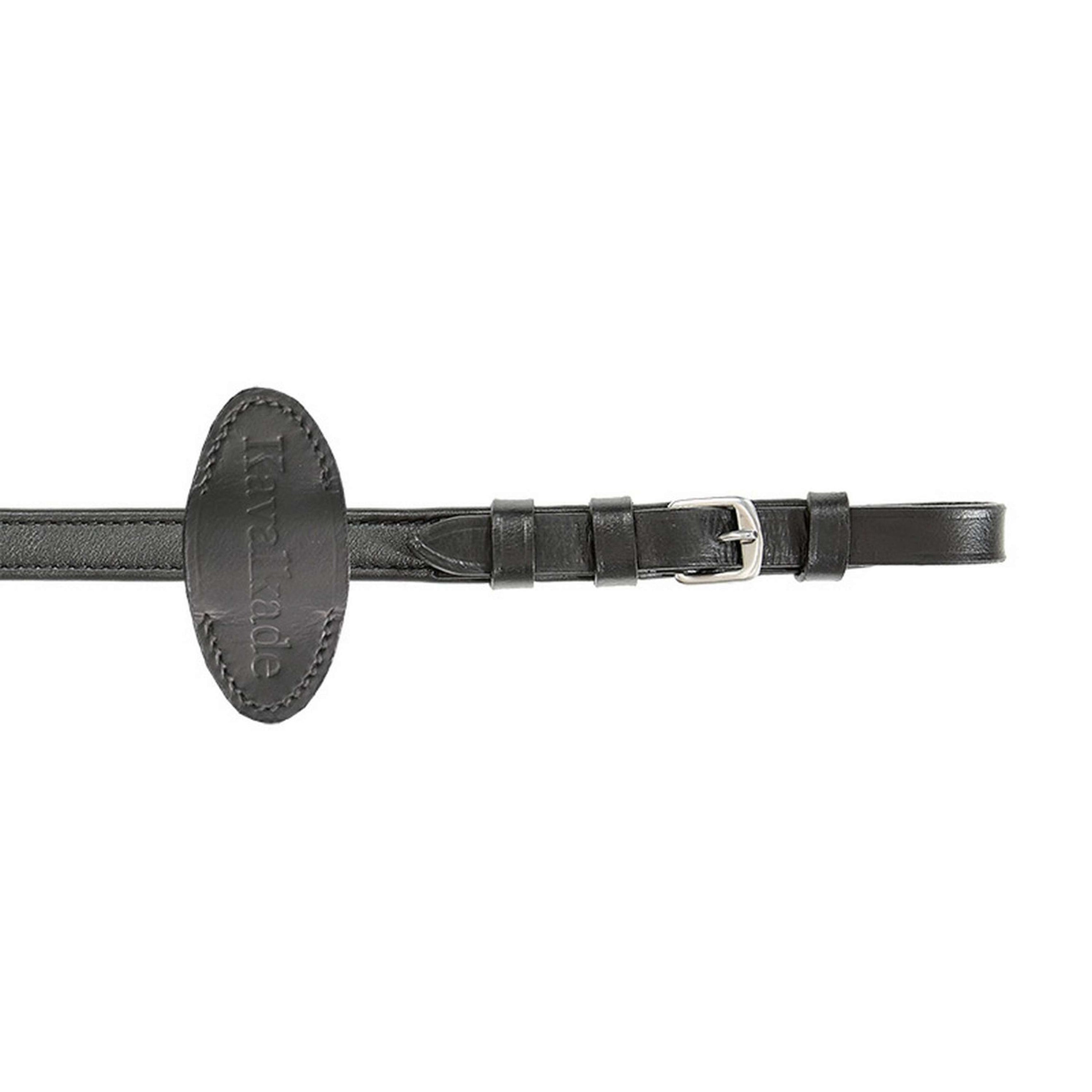 Kavalkade Softleder-Zügel Schmal Schwarz Kavalkade Softleder-Zügel Schmal Schwarz