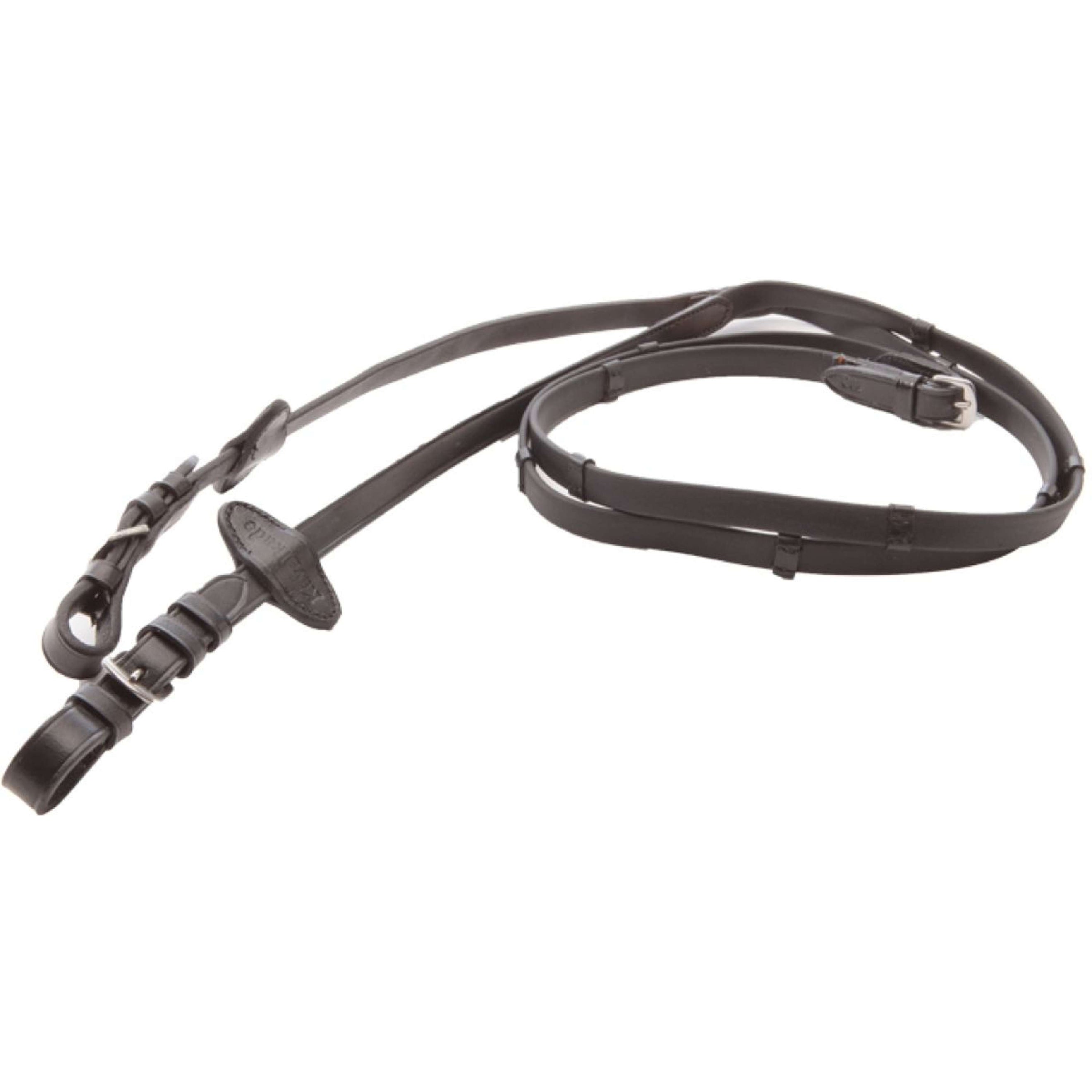 Kavalkade Zügel mit Stege Schwarz Kavalkade Zügel mit Stege Schwarz