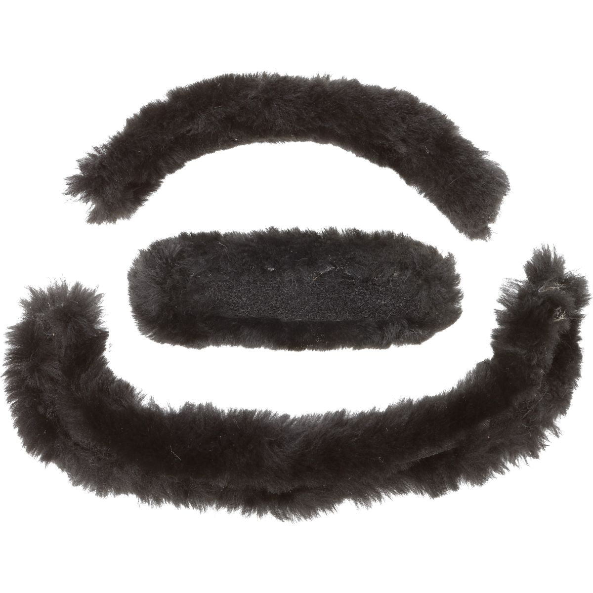 Kavalkade Ersatz-Lammfellpolster Ivy Schwarz