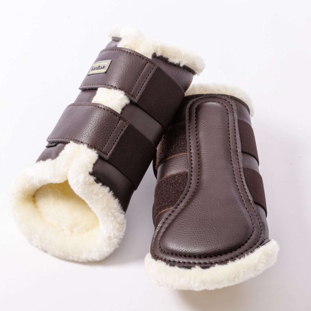 Kavalkade Dressage Boots Anatomic Faux Fur Braun/Beige