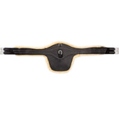 Kavalkade Sattelgurt Excellence mit Lammfell Schwarz