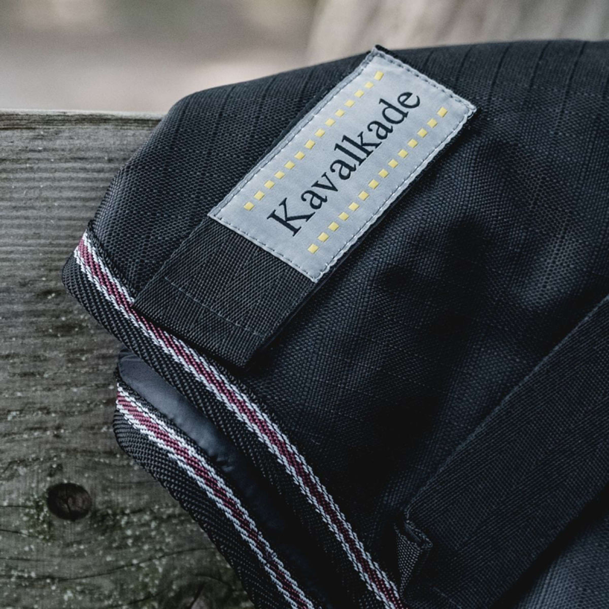 Kavalkade Halsstück Iceland 50g Schwarz/Schwarz/Bordeaux/Grau