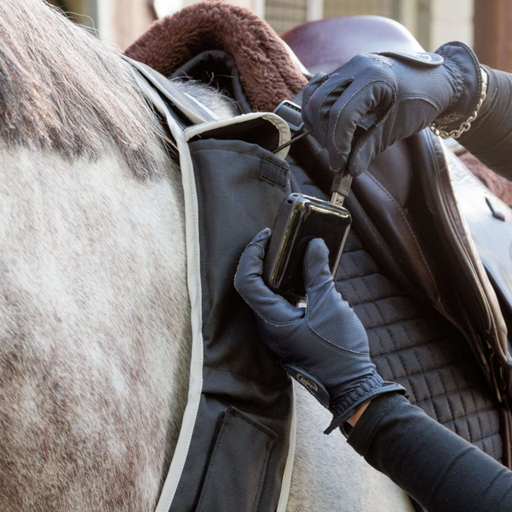 Kavalkade Brustgeschirr Horselight Schwarz/Grau