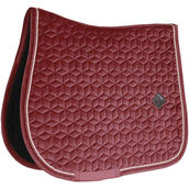 Kentucky Horsewear Schabracke Velvet Springen Bordeaux