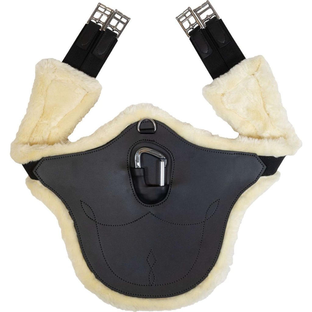 Kentucky Horsewear Spring Sattelgurt Anatomic Sheepskin Schwarz