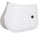 Kentucky Horsewear Schabracke Glitter Springen Weiß/Weiß