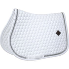 Kentucky Horsewear Schabracke Glitter Springen Weiß Silber