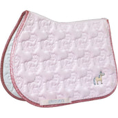 Kentucky Horsewear Schabracke Glitter Unicorn Springen Soft Rose