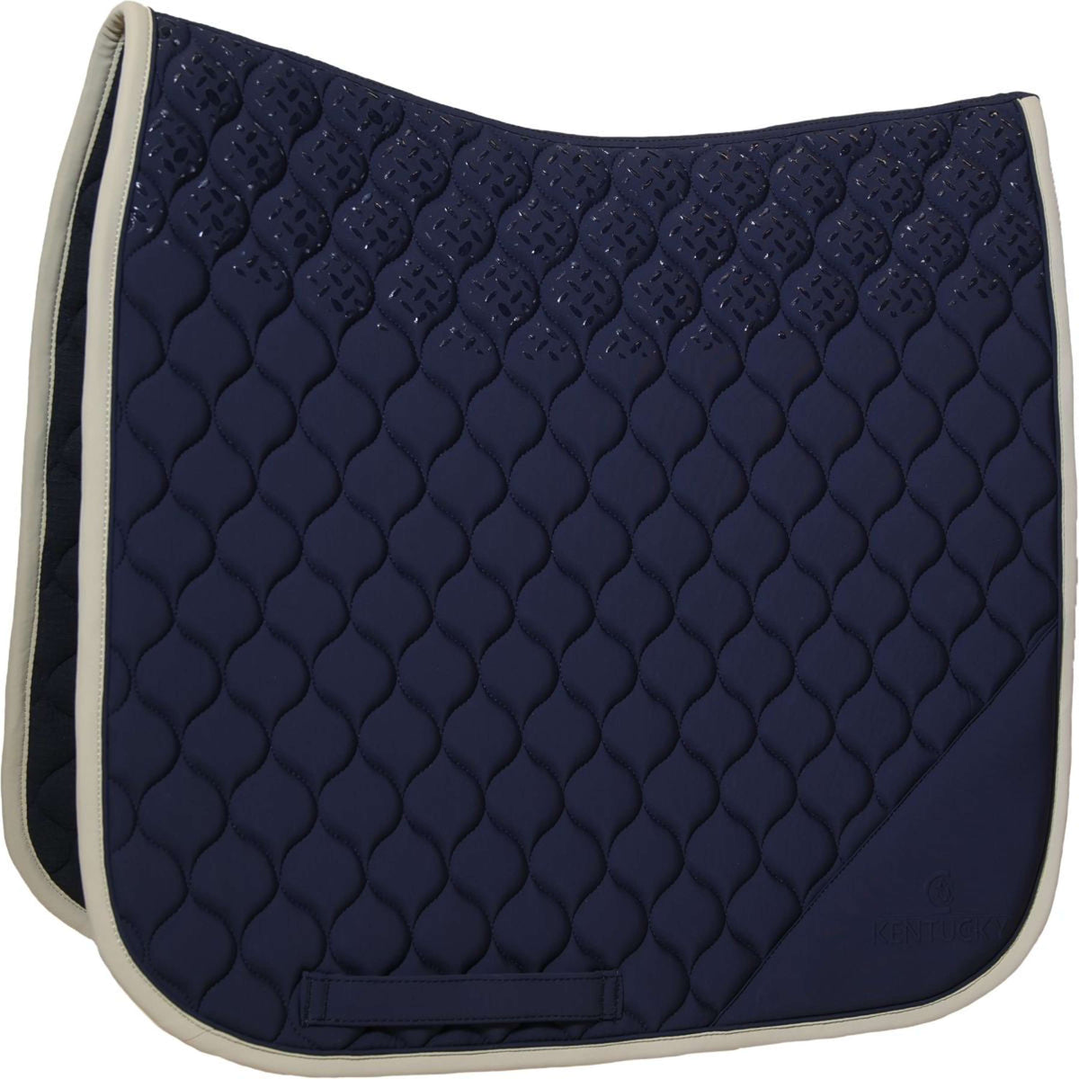 Kentucky Horsewear Schabracke Softshell Onion Quilt Dressur Navy/Beige