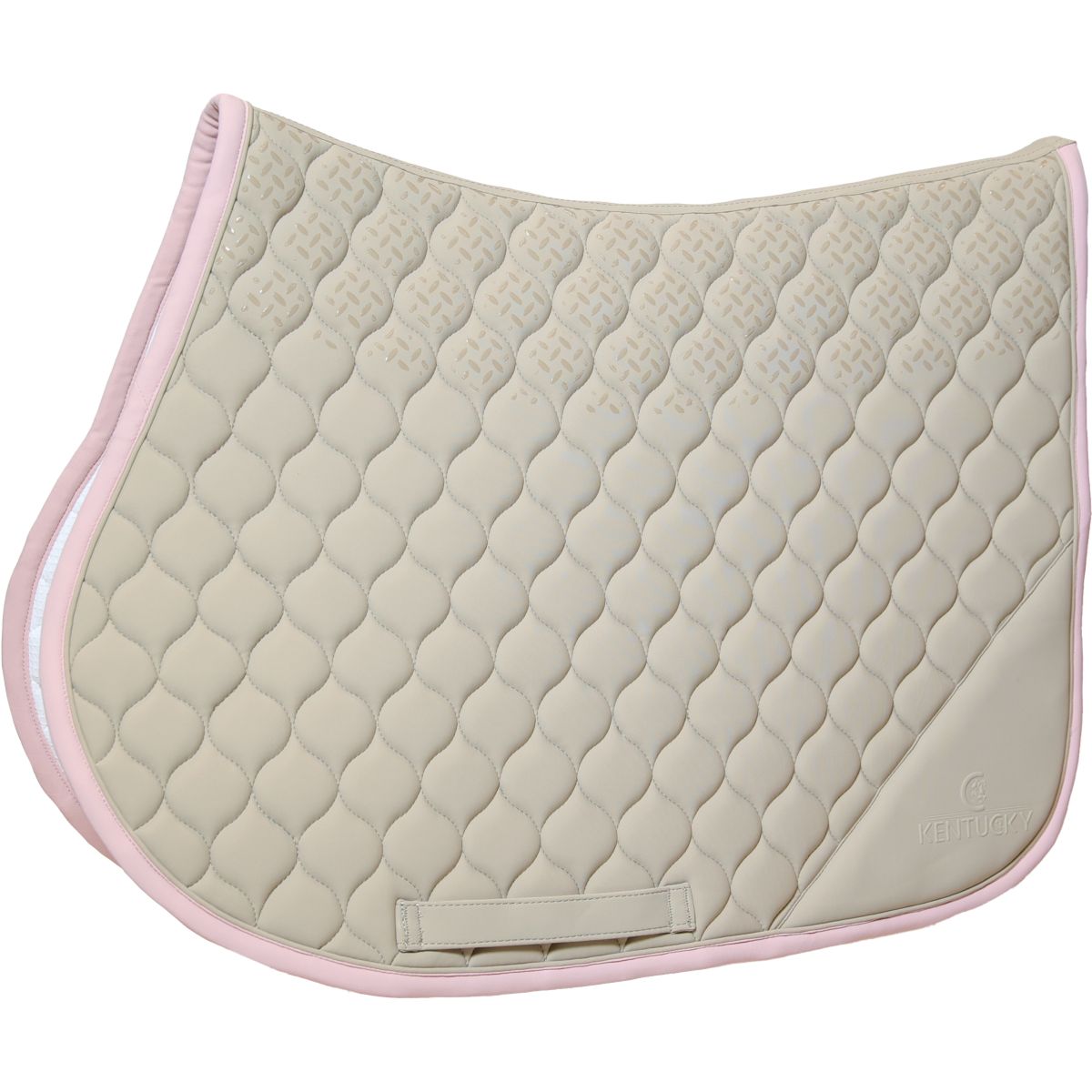 Kentucky Horsewear Schabracke Softshell Onion Quilt Springen Beige/Altrosa