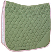 Kentucky Horsewear Schabracke Softshell Onion Quilt Dressur Khaki/Altrosa